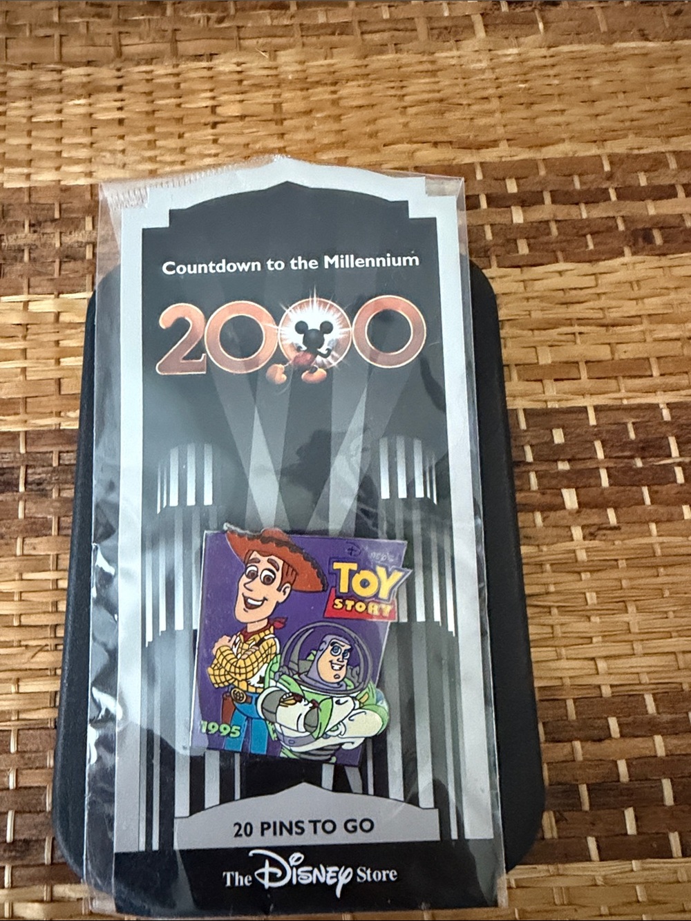 Disney Store Countdown to the Millennium #21 Toy Story Pin